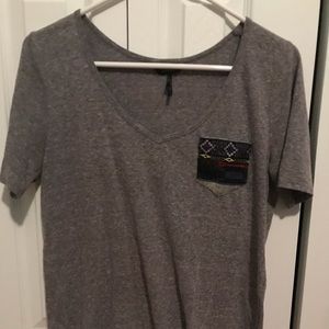 Nollie Shirt with Patterned Pocket